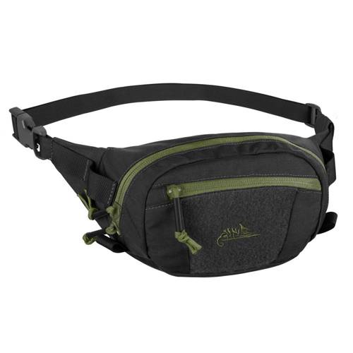 Helikon - Gürteltasche Possum® - Cordura® - Schwarz / Olive Green - TB-PSM-CD-0102A - Gürtel, Bein & Hüfttaschen