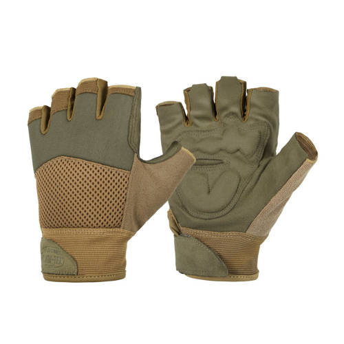 Helikon - Half Finger Mk2 Taktische Handschuhe - Olivgrün / Coyote - RK-HF2-NE-0211A - Taktisch Handschuhe
