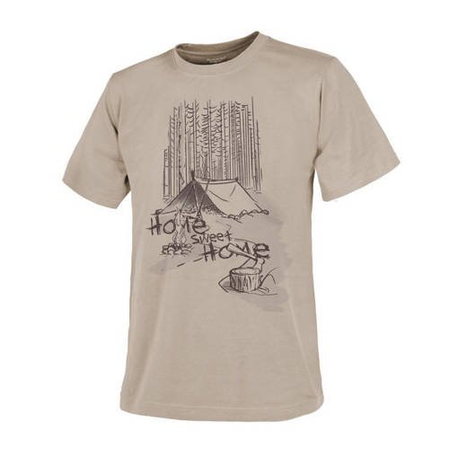 Helikon - Home Sweet Home T-Shirt - Khaki - TS-HSH-CO-13 - T-Shirts