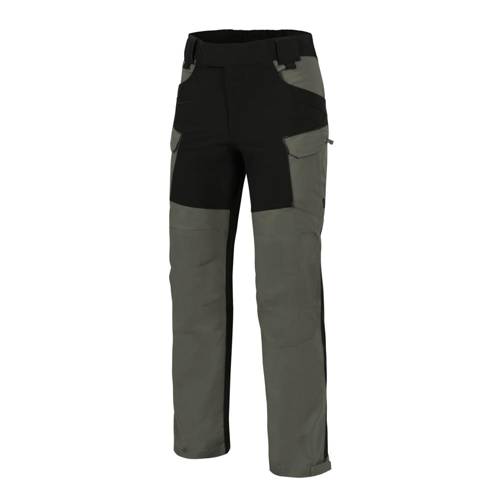 Helikon - Hybrid Outback Pants® Hose - DuraCanvas® - Taiga Green / Black - SP-HOP-DC-0901A - Cargohosen