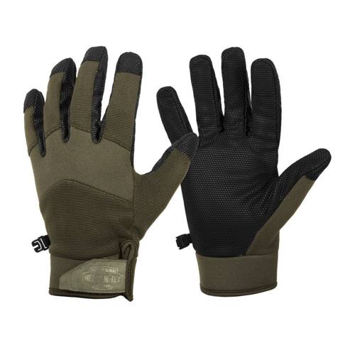 Helikon - Impact Duty Winter Mk2 Taktische Isolierte Handschuhe - Schwarz / Grün - RK-ID2-NE-0201B - Taktisch Handschuhe