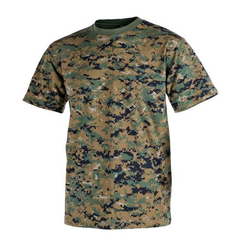 Helikon - Klassisches Armee T-Shirt - Digital Woodland - TS-TSH-CO-07 - T-Shirts