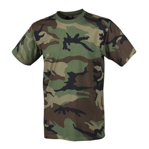 Helikon - Klassisches Armee T-Shirt - Woodland - TS-TSH-CO-03 - T-Shirts