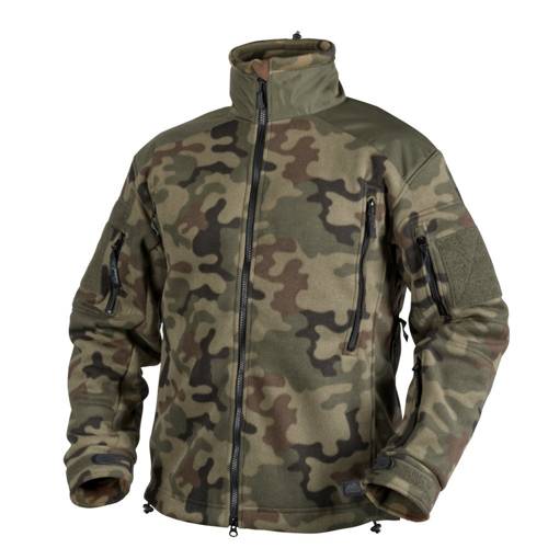 Helikon - Liberty Heavy Fleece Jacke - Polnisch Woodland -BL-LIB-HF-04 - Fleece-Sweatshirts