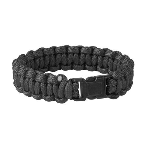 Helikon - Paracord Überlebensarmband - Schwarz - AC-SBR-NL-01 - Paracord