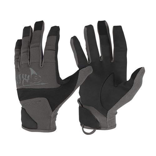 Helikon - Range Tactical Handschuhe Hard® - Schwarz / Schatten Grau - RK-RNG-PO-0135A - Taktisch Handschuhe