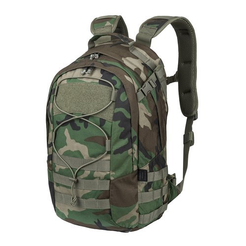 Helikon - Rucksack EDC - 24 L - Cordura - Woodland - PL-EDC-CD-03 - Stadt, EDC, 1 Tag (bis zu 25 Liter)