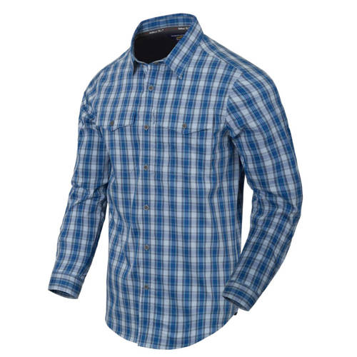 Helikon - Shirt Covert Concealed Carry - Ozark Blue Plaid - KO-CCC-CB-PD - Hemden & Pullover