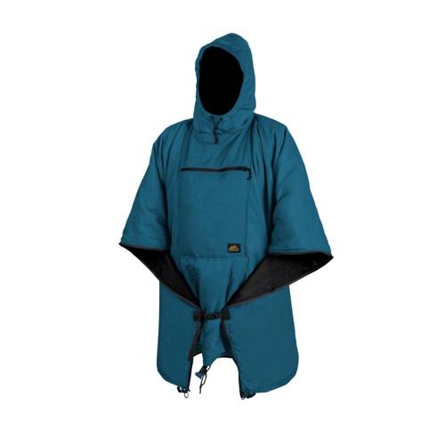 Helikon - Swagman Roll® Poncho - Climashield® Apex™ - Aqua Blau - PO-SMR-NL-1H - Militärjacken