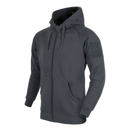 Helikon - Urban Tactical Hoodie® Lite Kapuzenpullover - FullZip - Grau - BL-ULF-CB-19 - Kapuzen-Sweatshirts