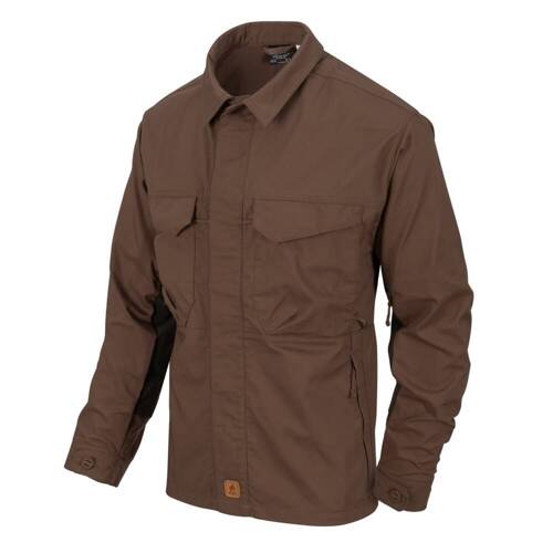 Helikon - Woodsman Hemd - Earth Brown/Schwarz - KO-WDN-DC-0A01A - Hemden & Pullover