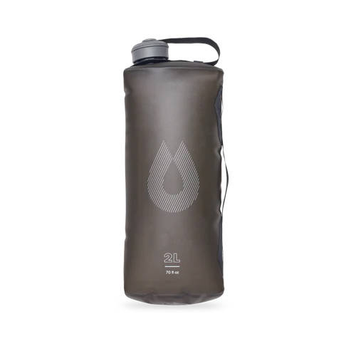 HydraPak - Seeker 2 L Wasserspeichertasche - 42 mm Gewinde - Mammoth Grey - A822M - Wasserbehälter & Feldflaschen