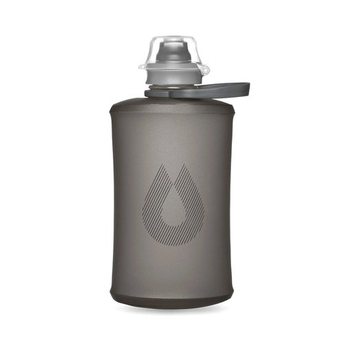 HydraPak - Weiche Wasserflasche Stow - TPU - 350 ml - Mammoth Grey - GS340MD - Wasserbehälter & Feldflaschen