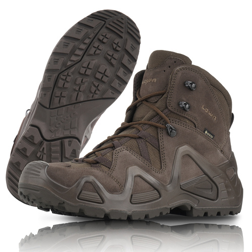 LOWA - Taktische Stiefel ZEPHYR GTX® MID TF - Dunkelbraun - 310537 0493 - Militärstiefel