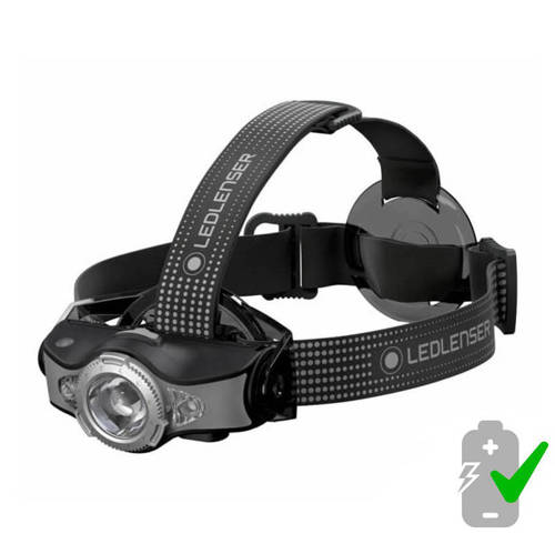 Ledlenser - MH11 Wiederaufladbare Stirnlampe - 1000 Lumen - Grau - 500996 - LED-Taschenlampen