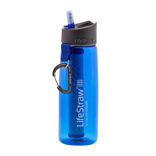 LifeStraw - Go Tragbarer Wasserfilter - 0,65 L - Blau - Wasseraufbereitung