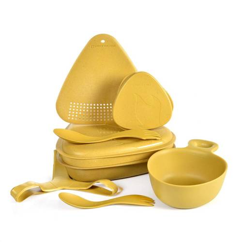 Light My Fire - Outdoor MealKit™ Wanderkochgeschirr-Set - 8 Teile - MustyYellow - 2418410210 - Touristische Kochgeschirrsets