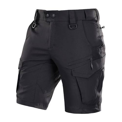 M-Tac - Aggressor Sommer Flex Tactical Shorts - Schwarz - 20472002 - Kurze Hose