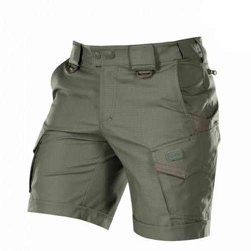 M-Tac - Aggressor Tactical Shorts - Polycotton - Rip-Stop - Army Olive - 20018062 - Kurze Hose