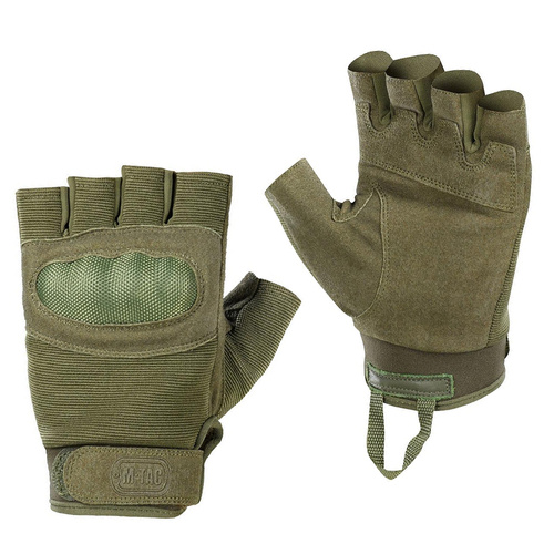 M-Tac - Assault Tactical Mk.3 Fingerlose Handschuhe - Oliv - 90213001 - Taktisch Handschuhe