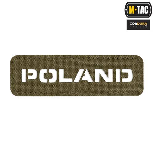 M-Tac - Aufnäher Polen 25x80 - Laserschnitt - Ranger Green - 51001023 - Andere