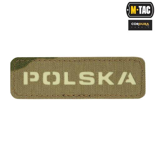 M-Tac - Aufnäher Polen 25x80 - Laserschnitt fluoreszierend - MultiCam / Fluo - 51004208 - Andere