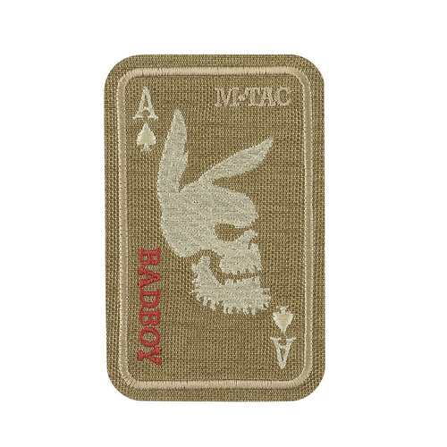 M-Tac – Bad Boy Patch – Stickerei – Coyote – 51390005 - Morale Patch