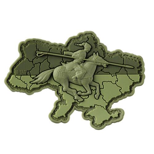 M-Tac – Cossack Ukraine Patch – PVC 3D – Horse Charge – Oliv – 51349001 - Andere