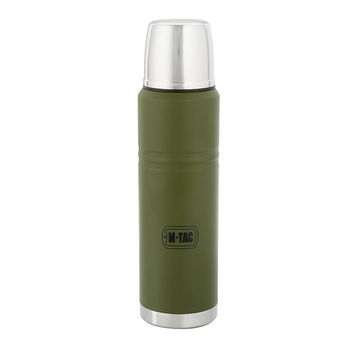 M-Tac - Edelstahl-Thermoskanne - 1000 ml - Olive - UN-B04-1000A - Tassen & Thermoskannen