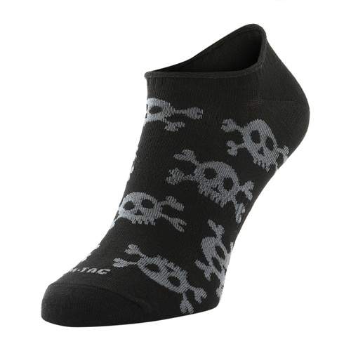 M-Tac - Kurze Sommersocken mit Piratenschädel - Schwarz - 30907902 - Socken