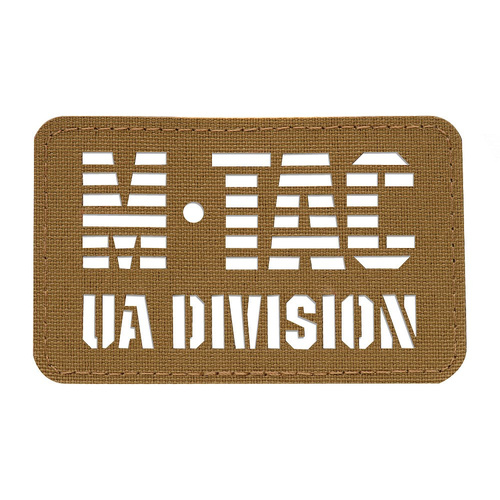 M-Tac – M-Tac UA Division Patch – Cordura 500D – Laserschnitt – Schnitt – Coyote – 51145005 - Andere