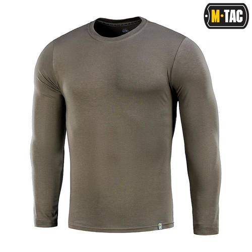 M-Tac - Militärisches Langarm-T-Shirt - Dark Olive - 20067048 - Militär-T-Shirts