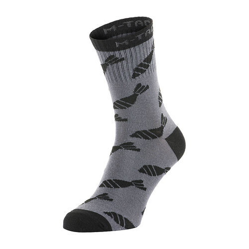 M-Tac - Mk.3 Sommersocken - Mörserbomben - Dunkelgrau - 30903801 - Socken