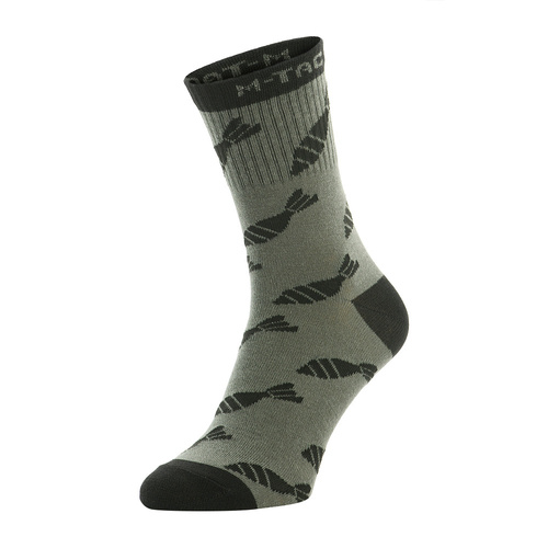 M-Tac - Mk.3 Sommersocken - Mörserbomben - Olive - 30903801 - Socken