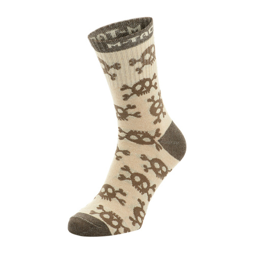 M-Tac - Mk.3 Sommersocken - Pirate Skull - Sand - 30903913 - Socken