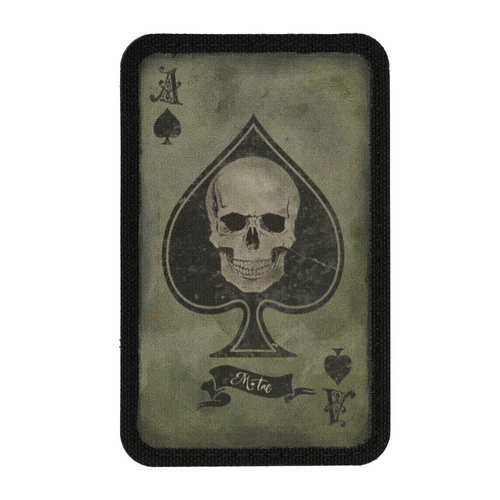 M-Tac - Patch Ace of Spades - Moral Patch - Ranger Grün / Schwarz - 51101023 - Morale Patch