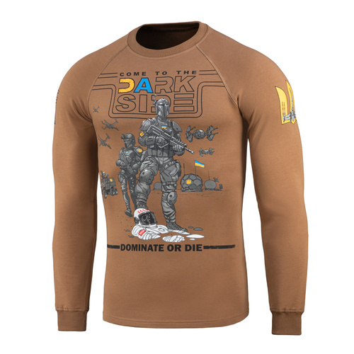 M-Tac - Raglan Langarm-Sweatshirt UA Side - Coyote Brown - 20494017 - Militär-Sweatshirts