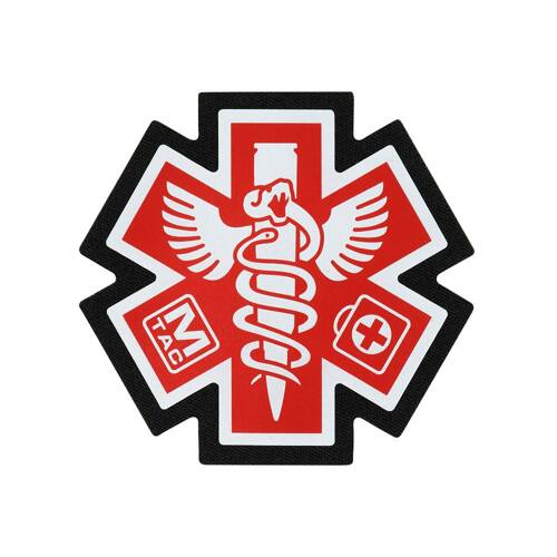 M-Tac – Sanitäter-Patch – Polyester – Weiß/Rot – 51417002 - Morale Patch