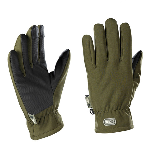 M-Tac - Soft Shell Thinsulate taktische Handschuhe - Olive - 90308001 - Taktisch Handschuhe