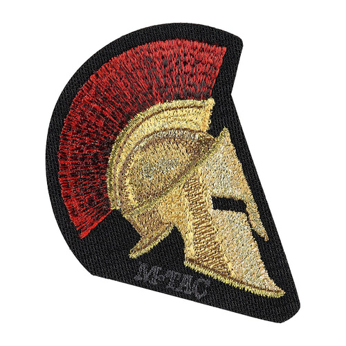 M-Tac – Spartan Helm-Patch – Stickerei – 500D Cordura – Gold/Rot – 51333000 - Andere