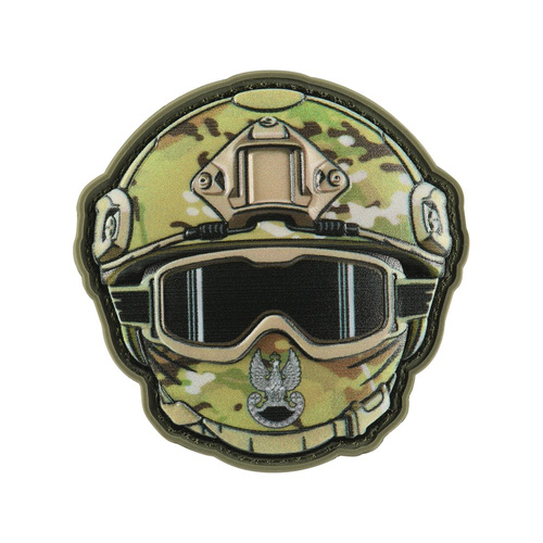 M-Tac – Special Forces Emoji-Aufnäher – 3D-PVC – Camo – 51353603 - Andere