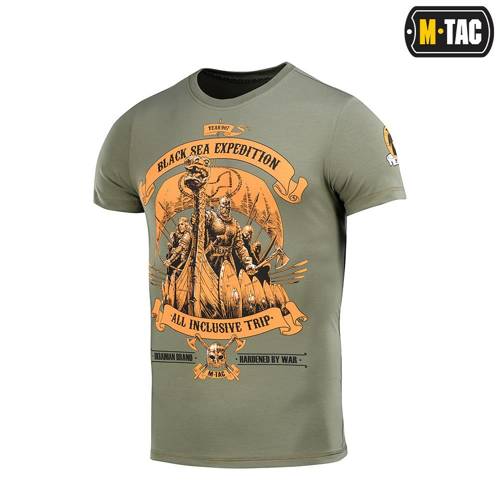 M-Tac - T-Shirt Black Sea Expedition - Helles Oliv - 80025038 - T-Shirts