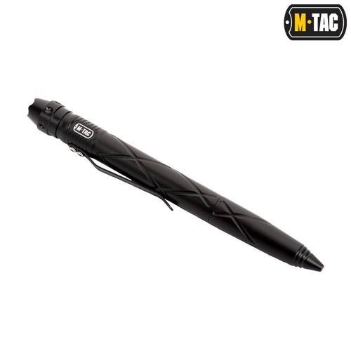 M-Tac - Taktischer Stift mit Taschenlampe TP-93 - Schwarz - 60033002 - Kugelschreiber & Bleistifte