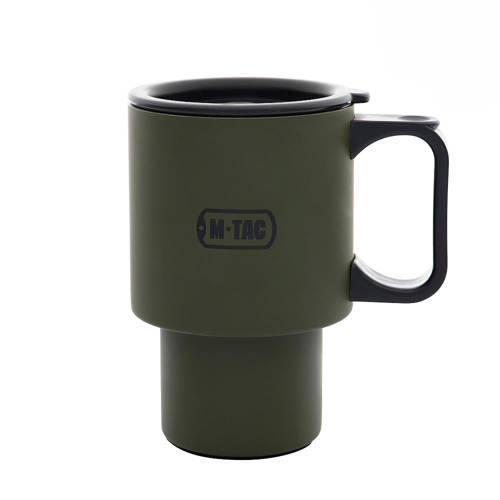 M-Tac - Thermobecher mit Deckel - 450 ml - Olive - 60010001 - Tassen & Thermoskannen