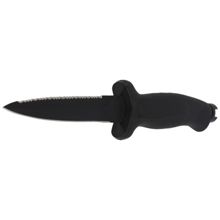 MAC Coltellerie - Aquatys 11 2, Schwarzes Tauchermesser 120mm - 010BLK - Messer