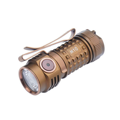 Mactronic - Wiederaufladbare LED-Taschenlampe Sirius M10 - 1000 lm - Coyote Brown - THH0171 - LED-Taschenlampen