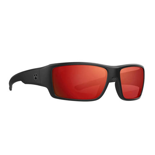 Magpul - Ascent Eyewear Ballistische Brille - Schwarzer Rahmen / Graurot Linse - Polarisiert - MAG1132-1-001-1140 - Sonnenbrille