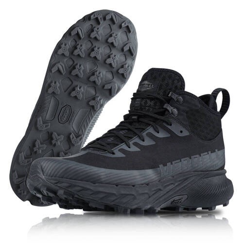 Merrell - Stiefel Agility Peak 5 Tactical Mid GTX - Schwarz - J005771 - Militärstiefel