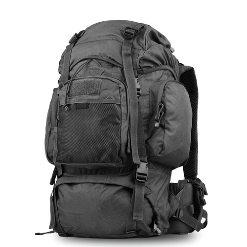 Mil-Tec - Commando Rucksack - 55 L - Schwarz - 14027002 - Militärrucksäcke