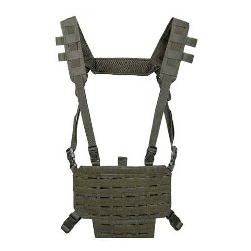 Mil-Tec - Leichtgewichtige Chest Rig - OD Grün - 13530401 - Chest Rig Westen